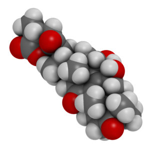 Reishi Mushroom - Ganoderma lucidum Ganoderic Acid A Molecule 300x300 - Reishi Mushroom - Ganoderma lucidum